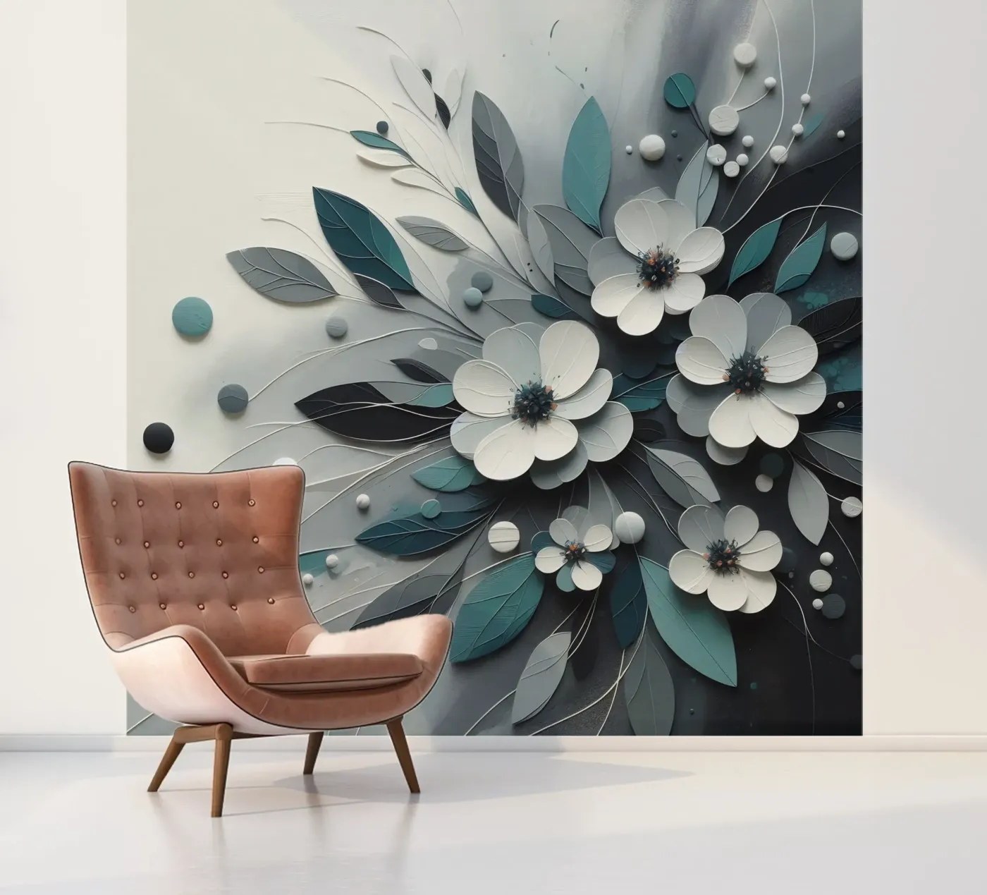 Blumen fotobehang van nomad