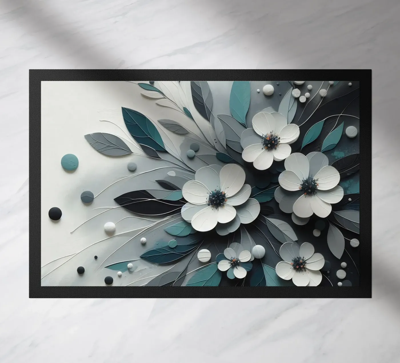 Blumen Fußmatte von nomad