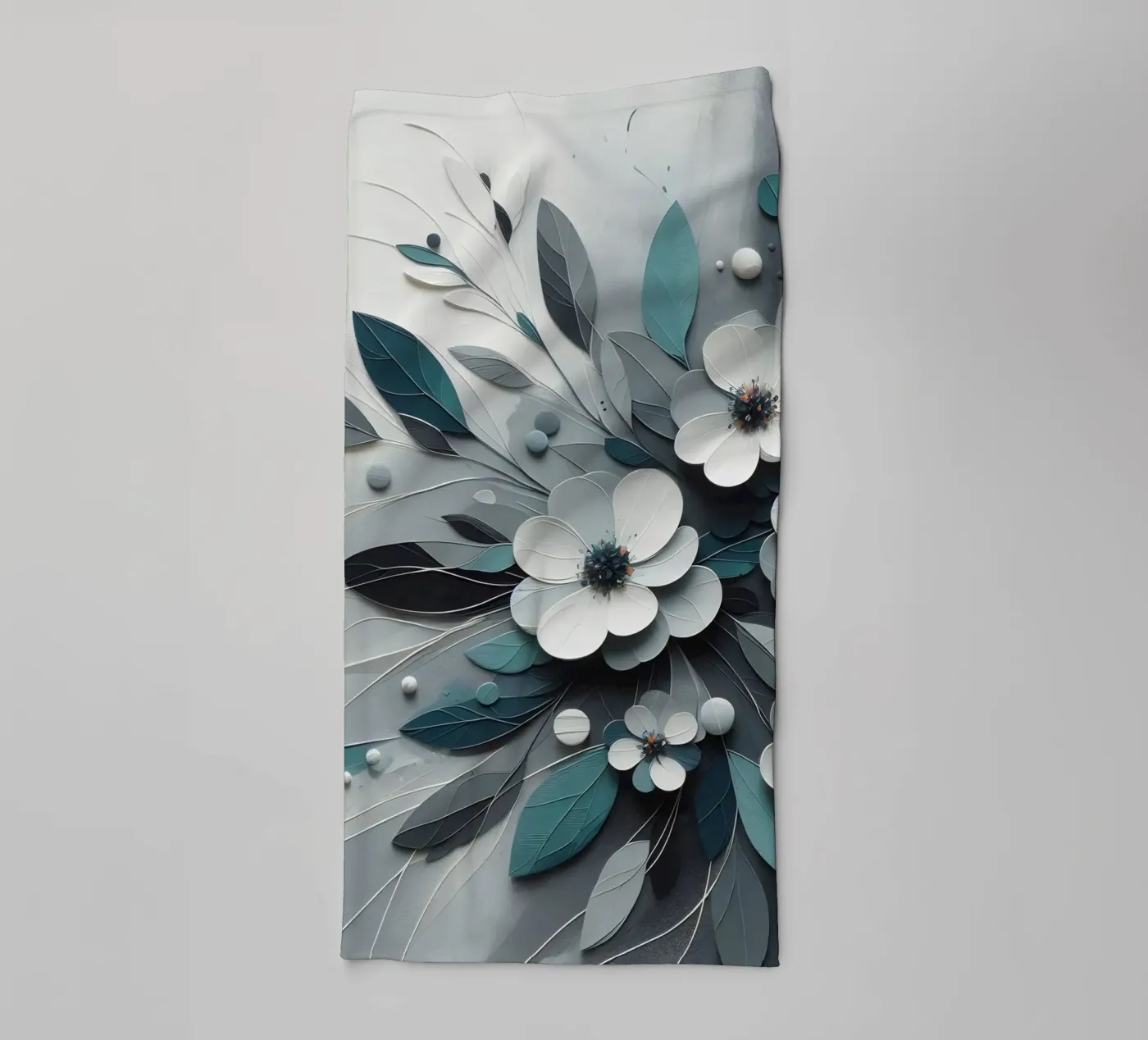 Blumen badhanddoek van nomad