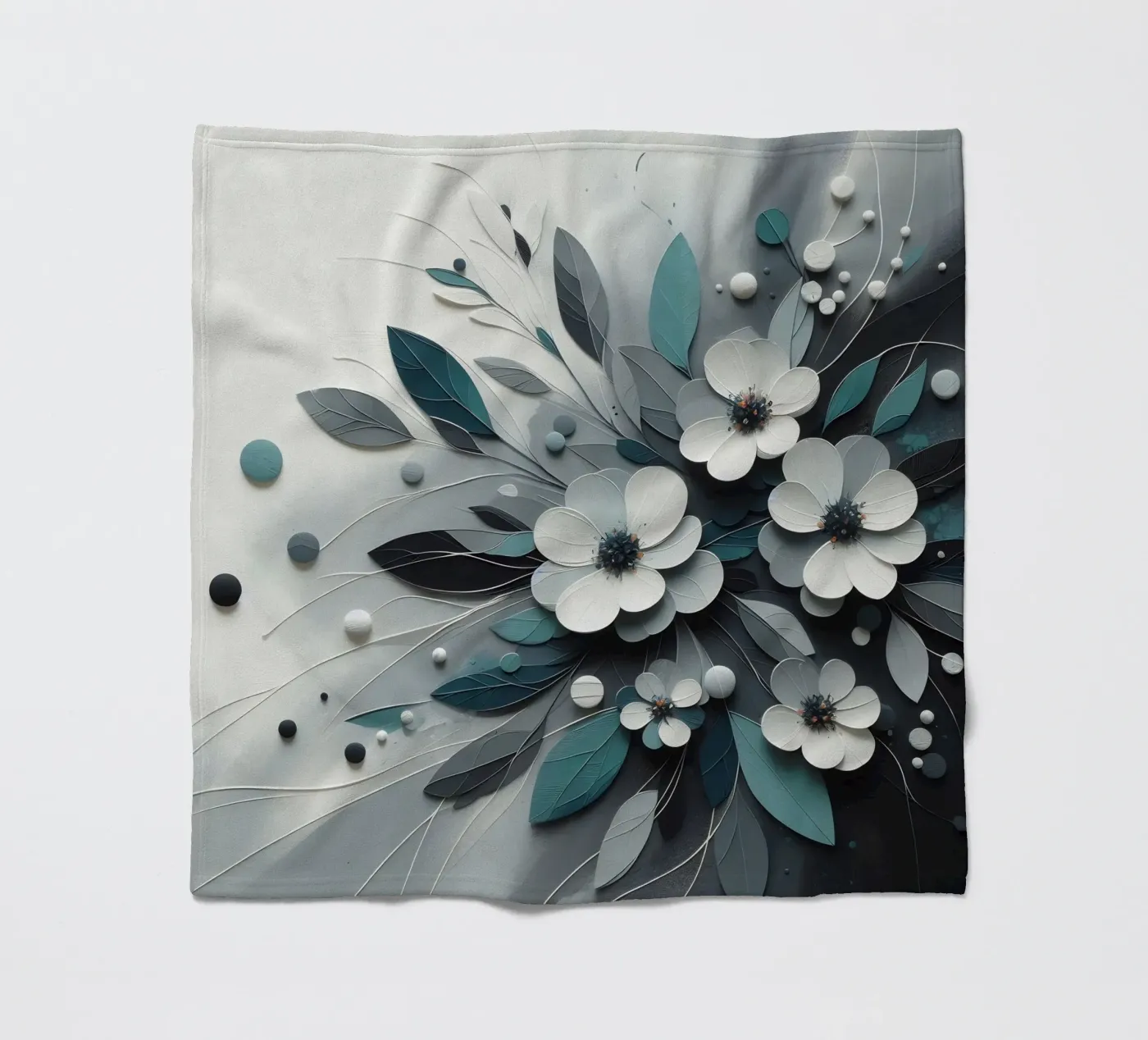 Blumen Fleecedecke von nomad