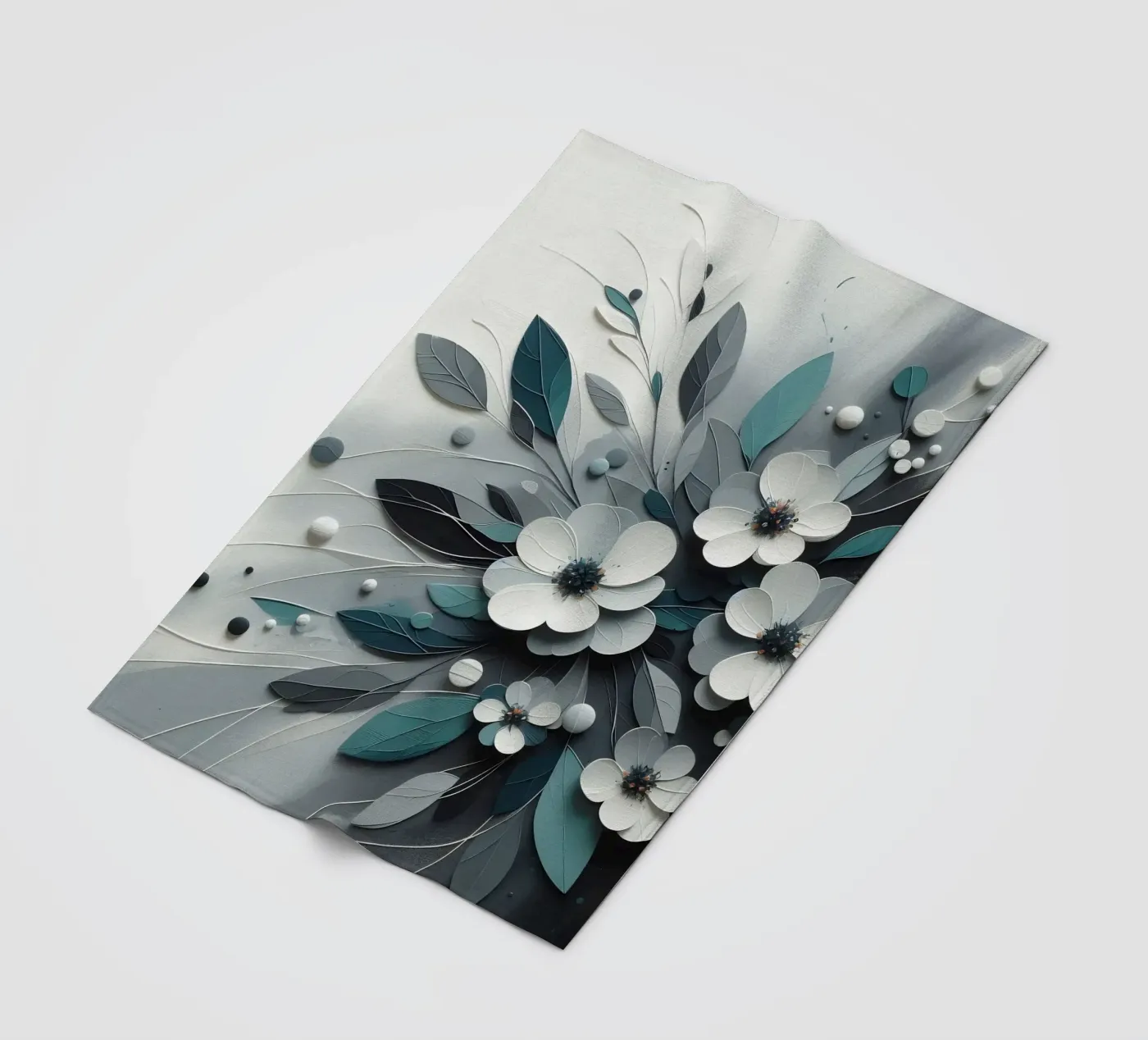 Blumen Fleecedecke von nomad
