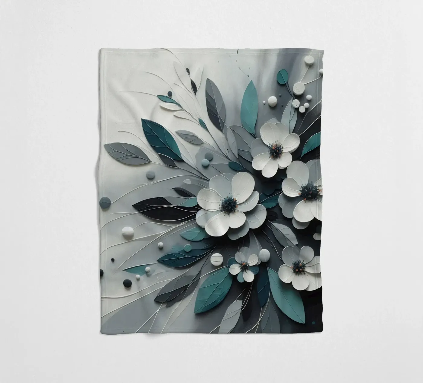 Blumen coperta in pile da nomad