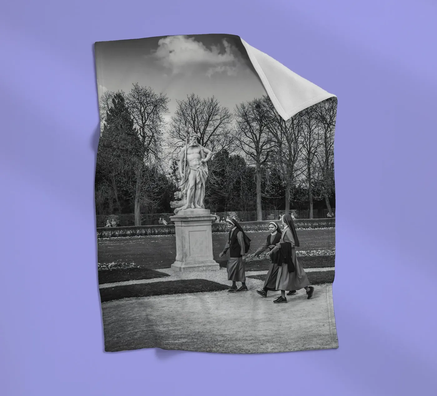 Afleiding fleecedeken van Edenart