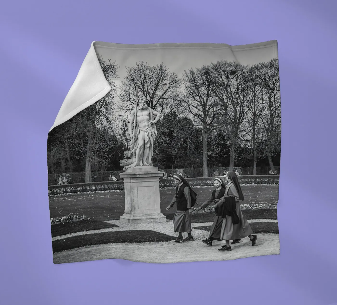 Afleiding fleecedeken van Edenart