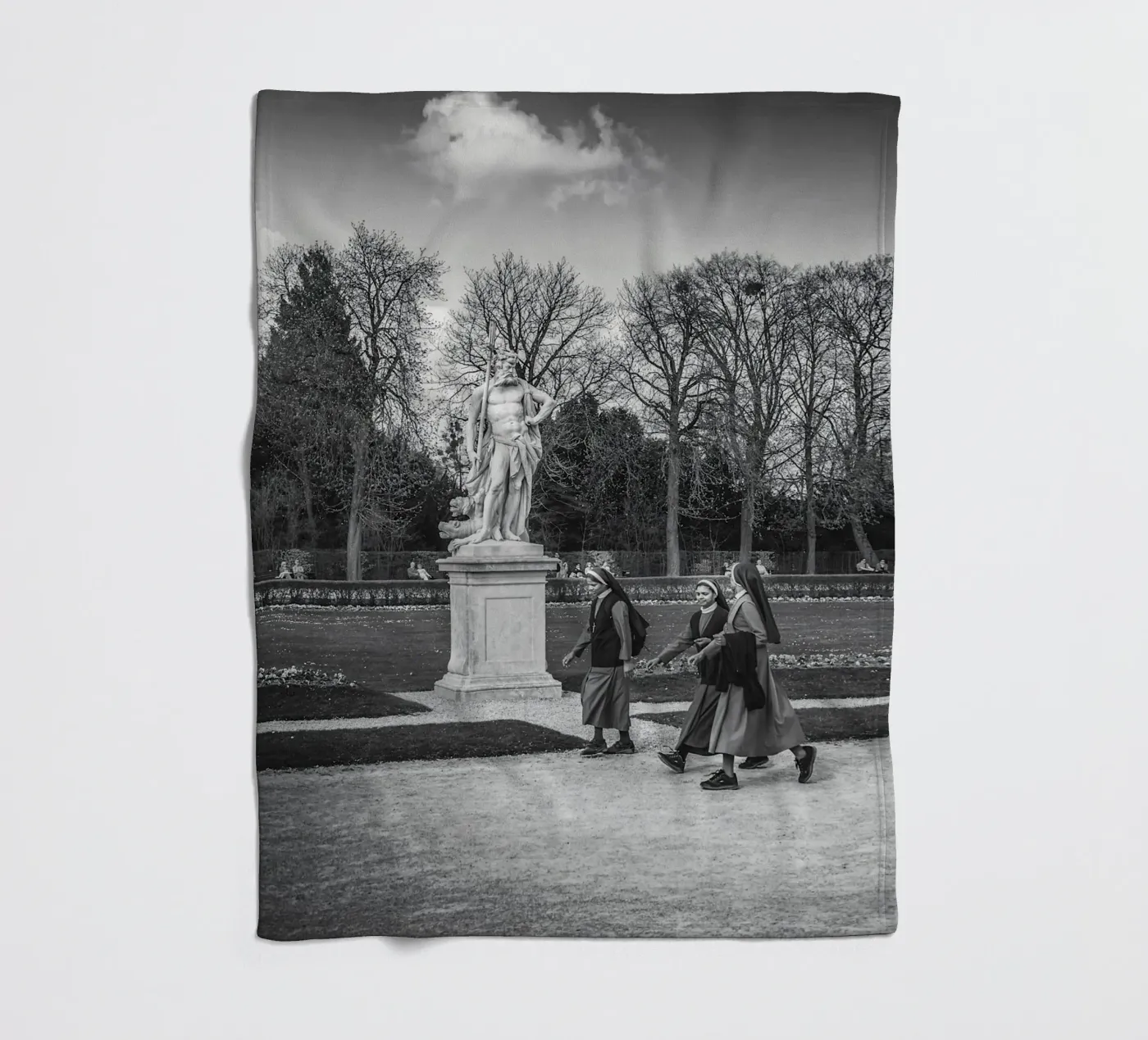 Afleiding fleecedeken van Edenart