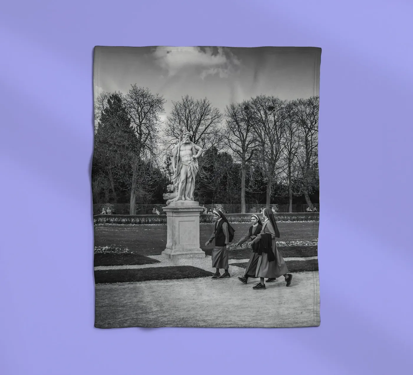 Afleiding fleecedeken van Edenart