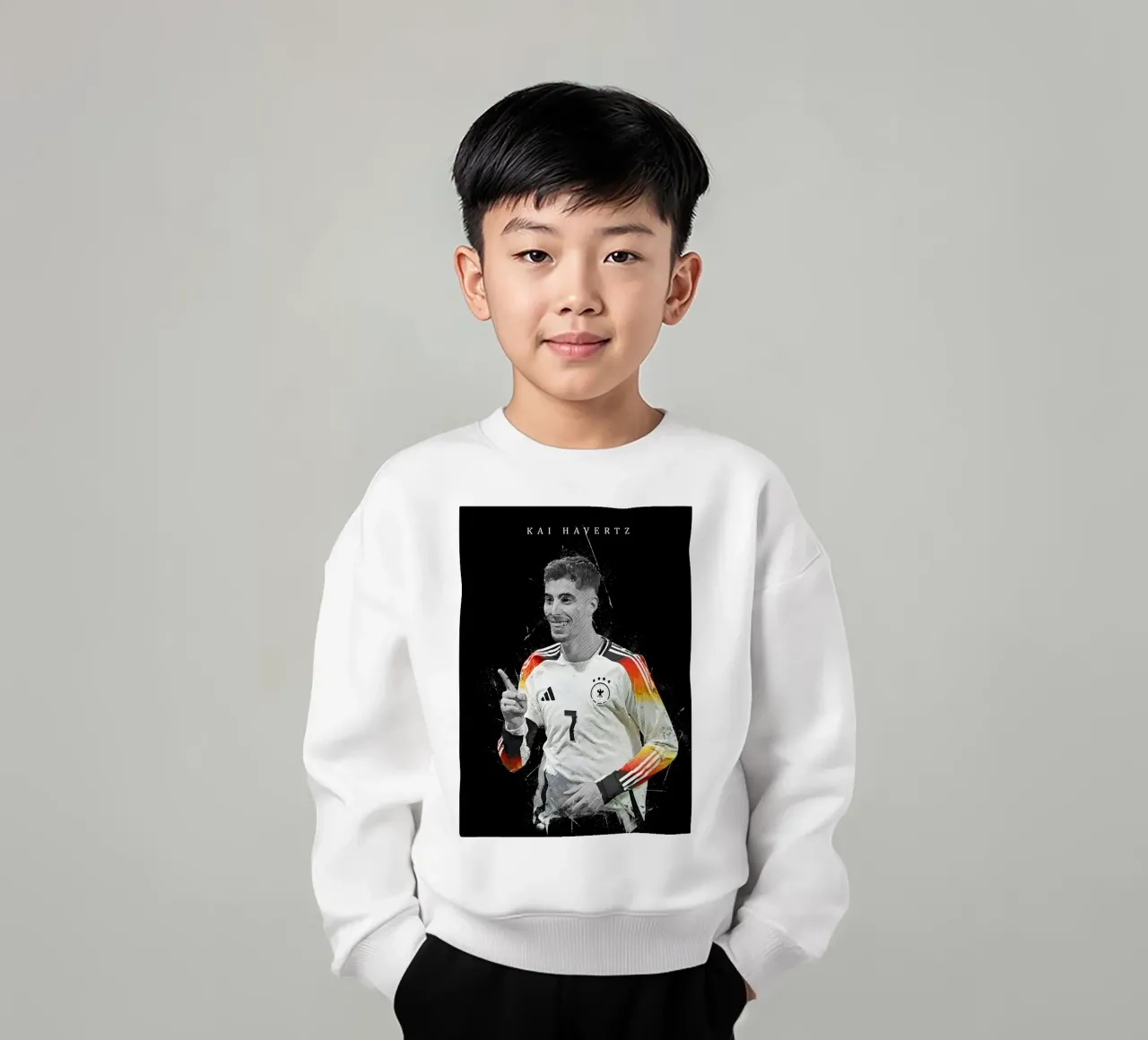 Kai Havertz felpa bambino da tenten