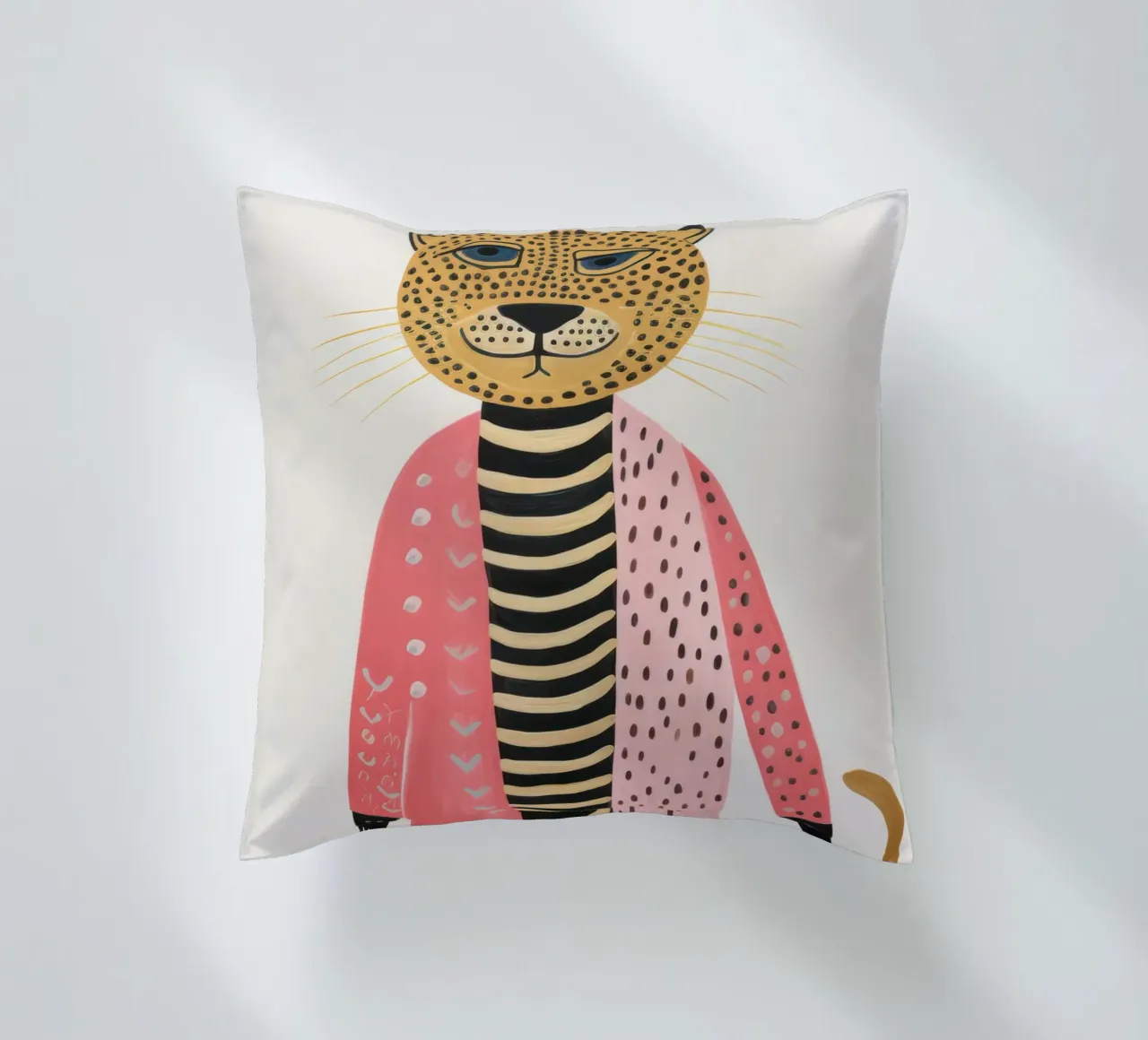 Leopardo carino cuscino da IamHomeStudio