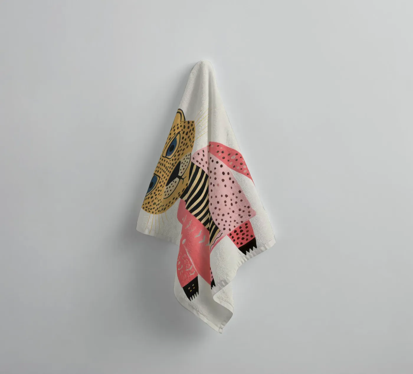 Cute Leopard towel by IamHomeStudio