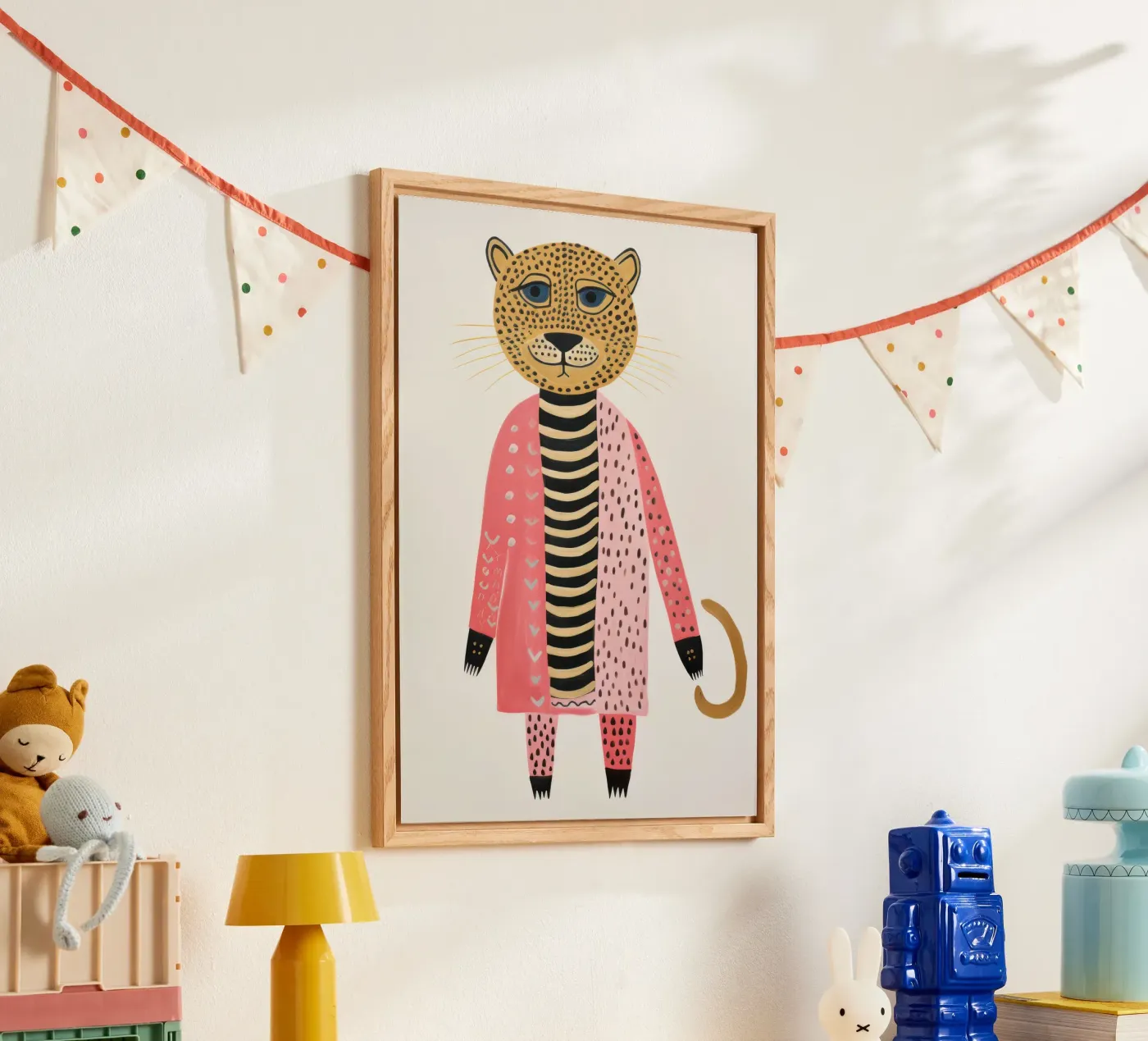 Cute Leopard plexiglas de IamHomeStudio