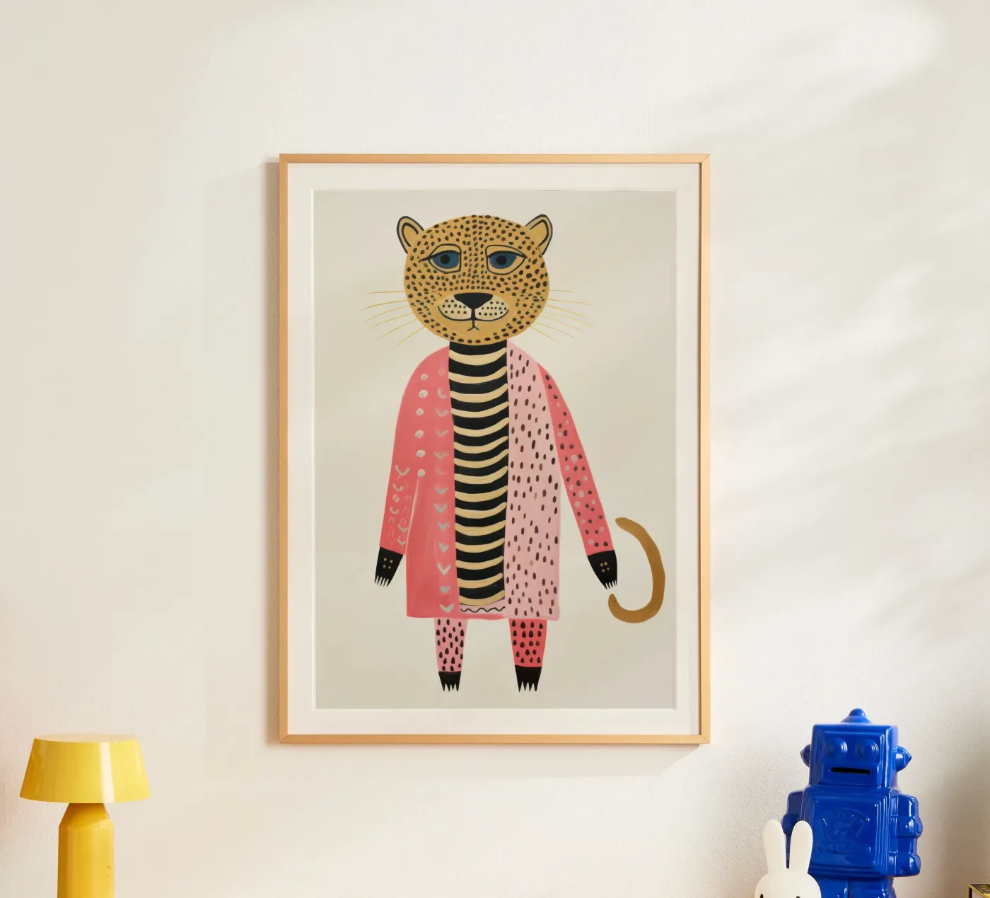 Cute Leopard poster de IamHomeStudio