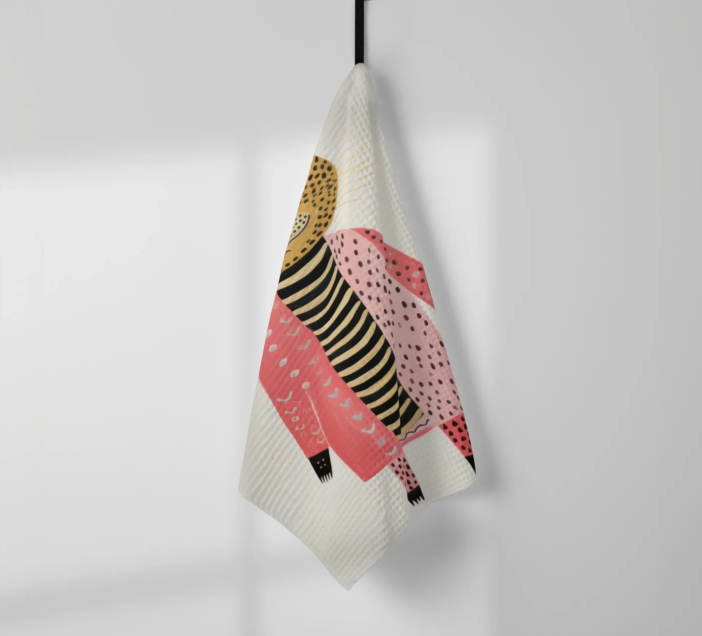 Cute Leopard torchon de IamHomeStudio