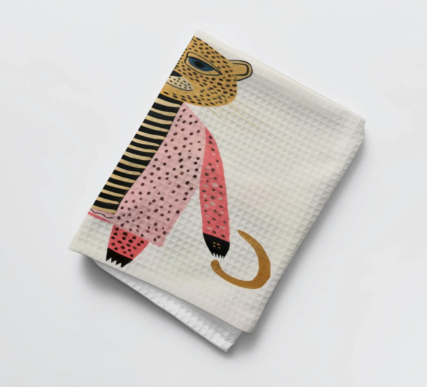 Cute Leopard torchon de IamHomeStudio