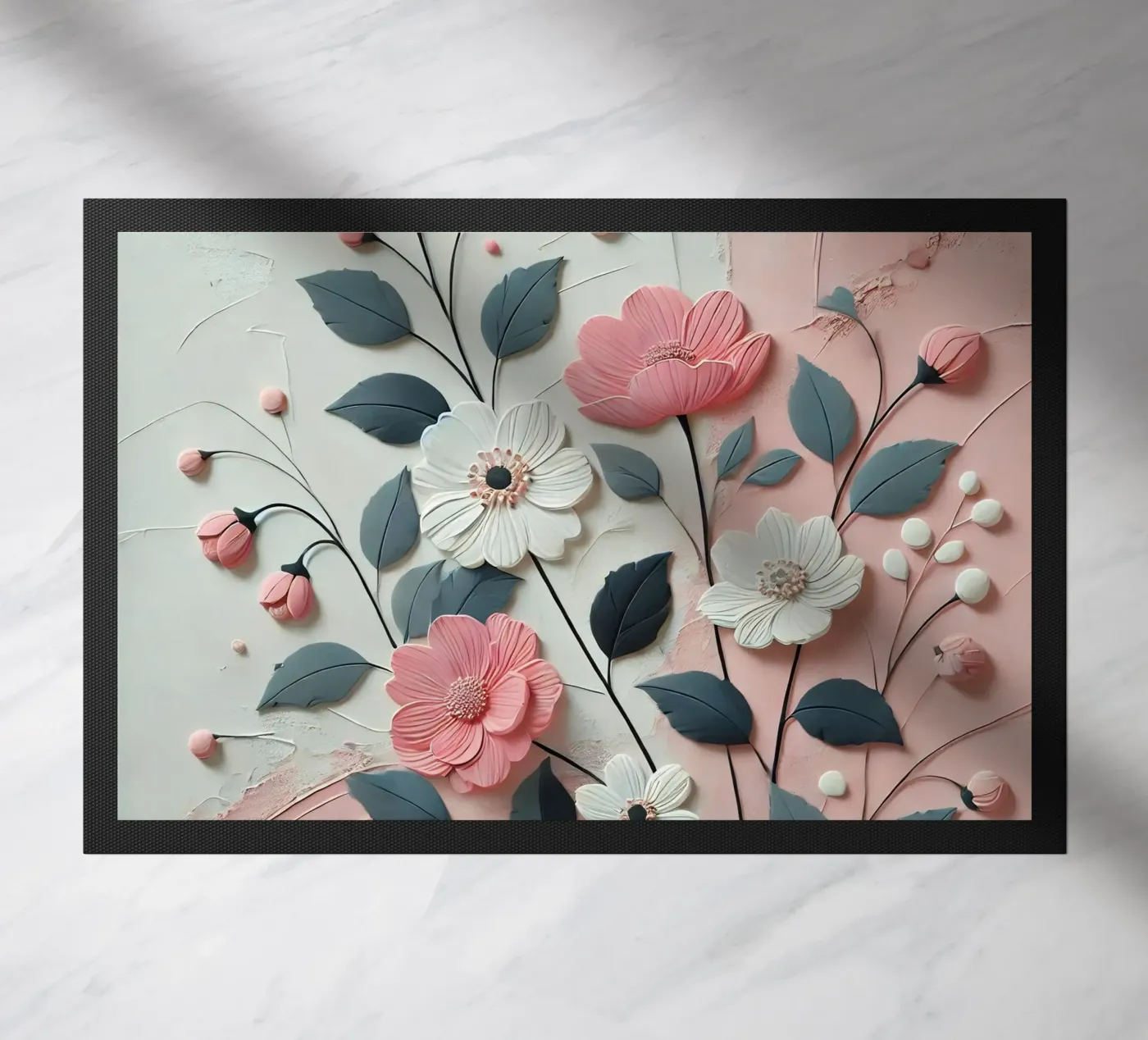 Blumen Fußmatte von nomad