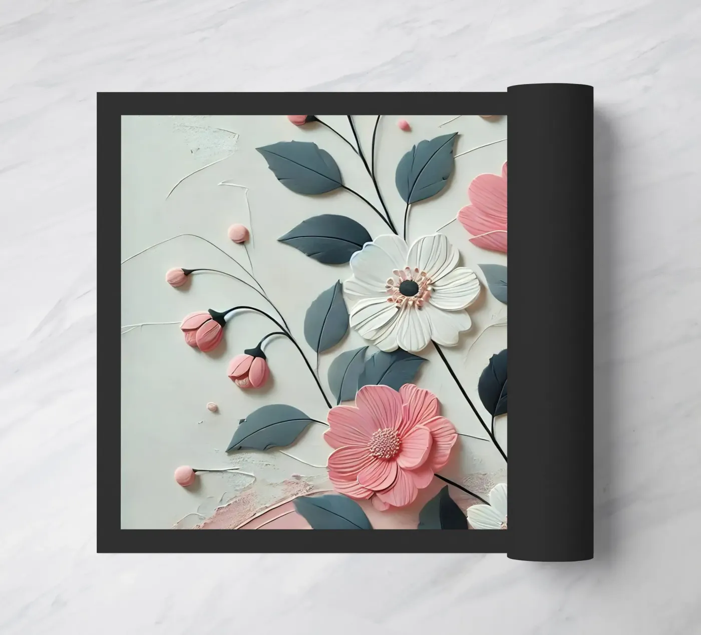 Blumen deurmat van nomad