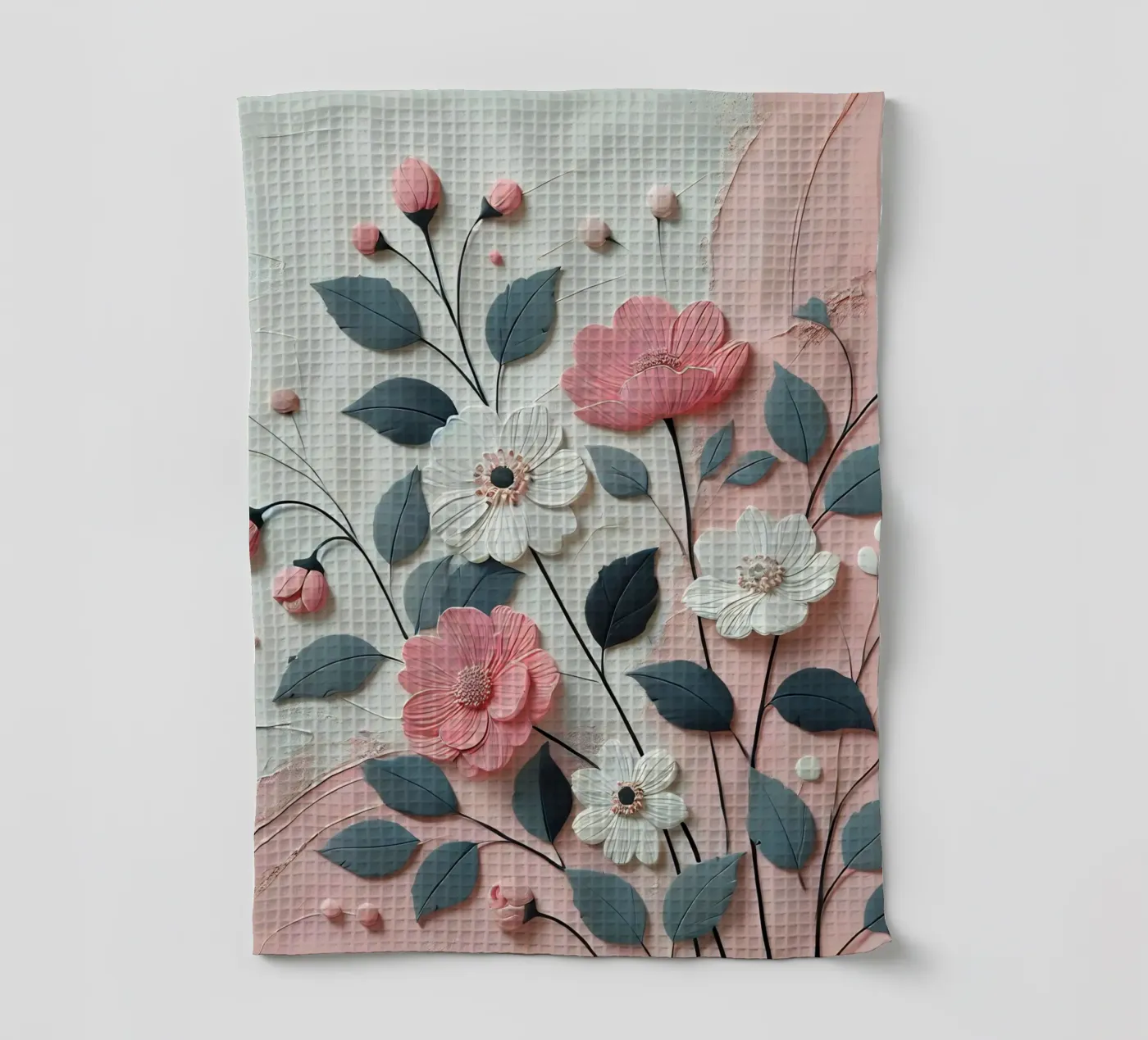 Blumen Geschirrtuch von nomad