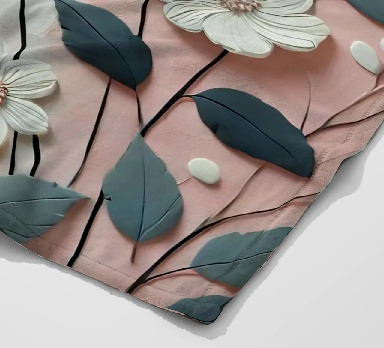 Blumen Fleecedecke von nomad