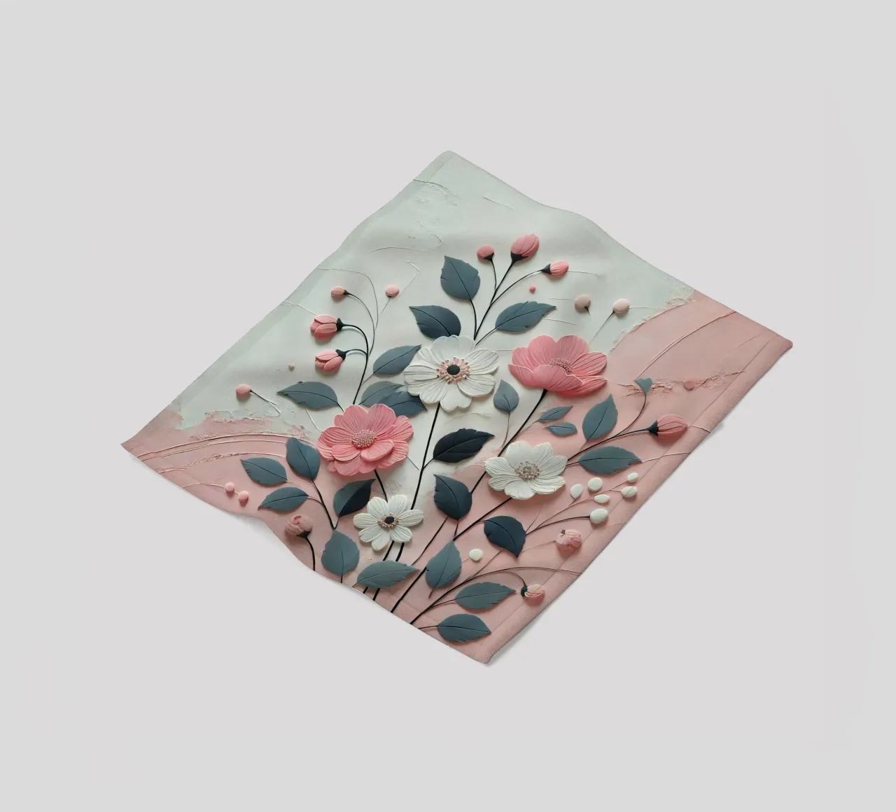 Blumen Fleecedecke von nomad