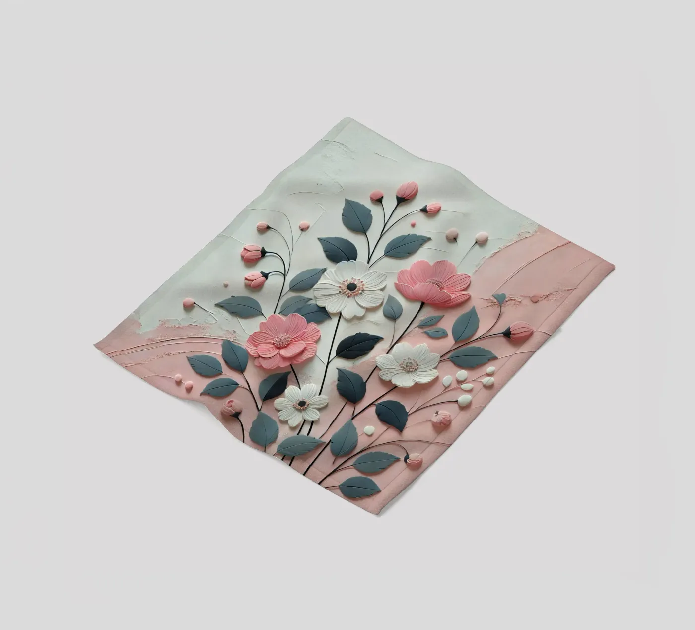 Blumen Fleecedecke von nomad