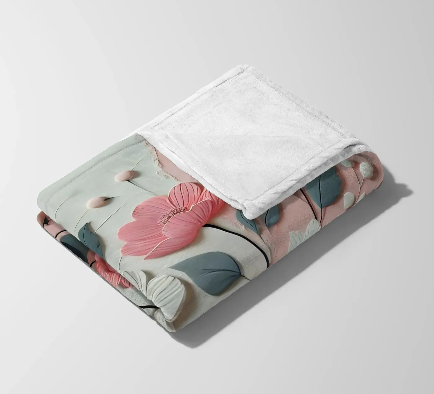 Blumen Fleecedecke von nomad