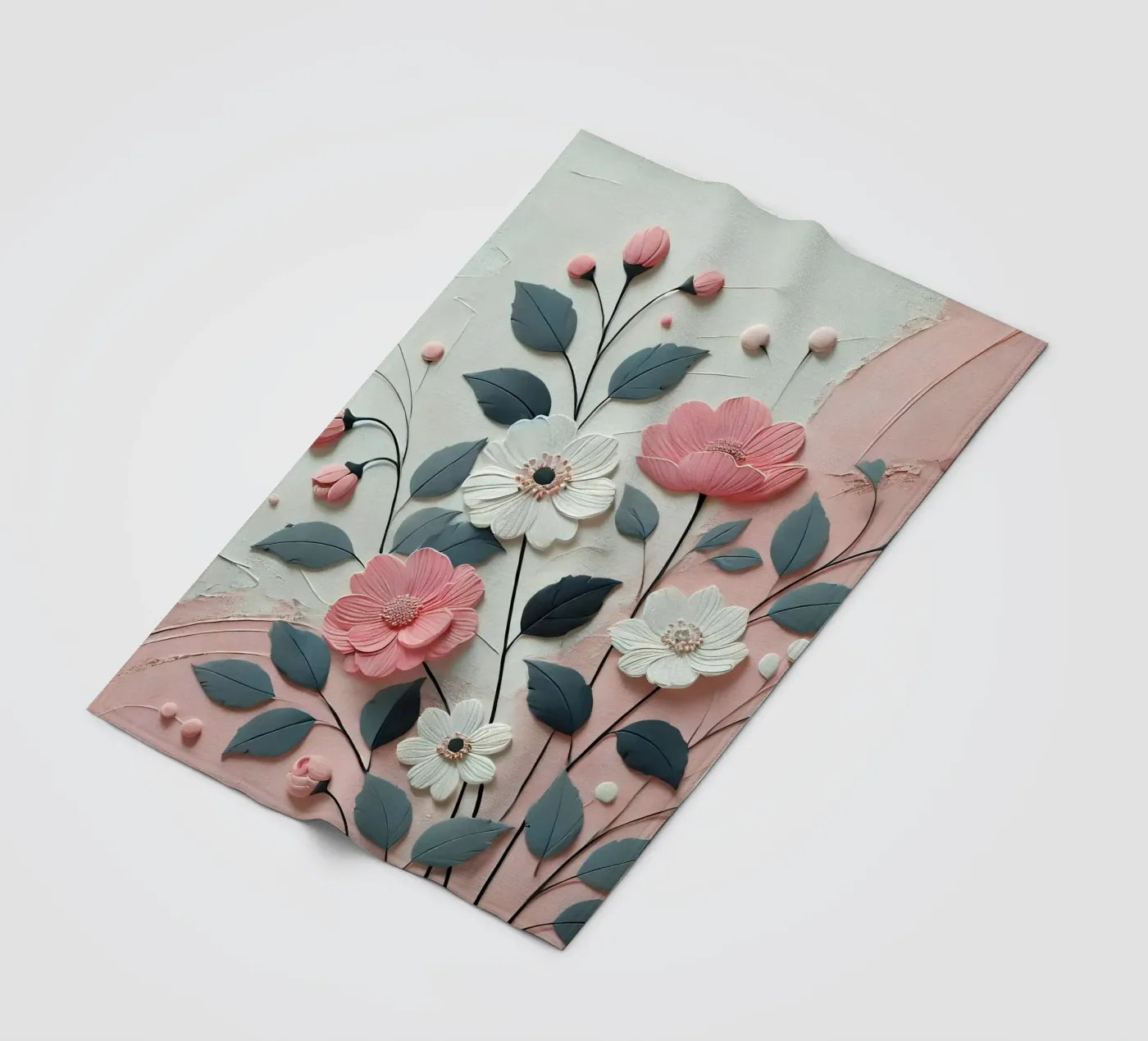 Blumen Fleecedecke von nomad