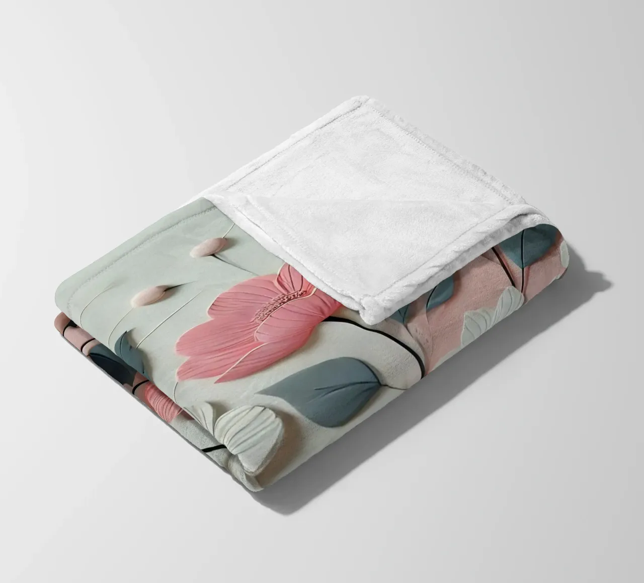 Blumen Fleecedecke von nomad