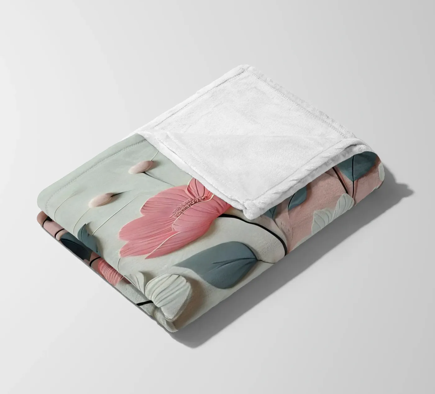 Blumen Fleecedecke von nomad