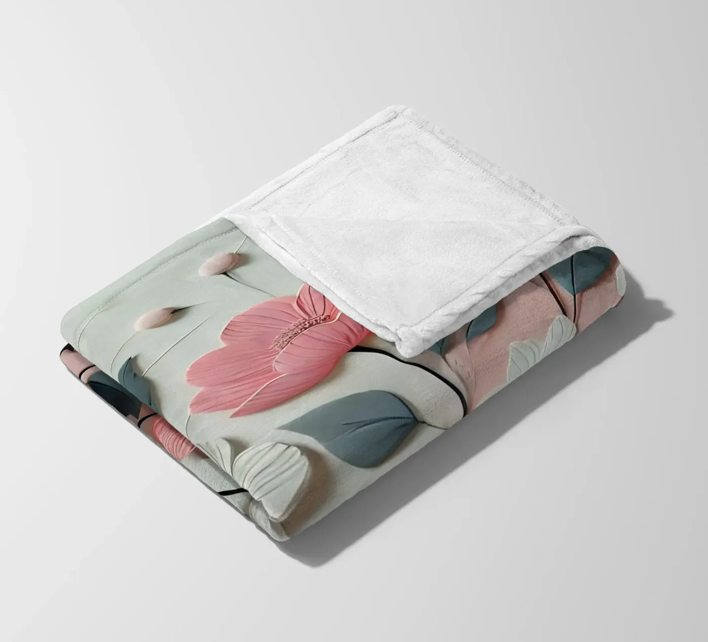 Blumen Fleecedecke von nomad