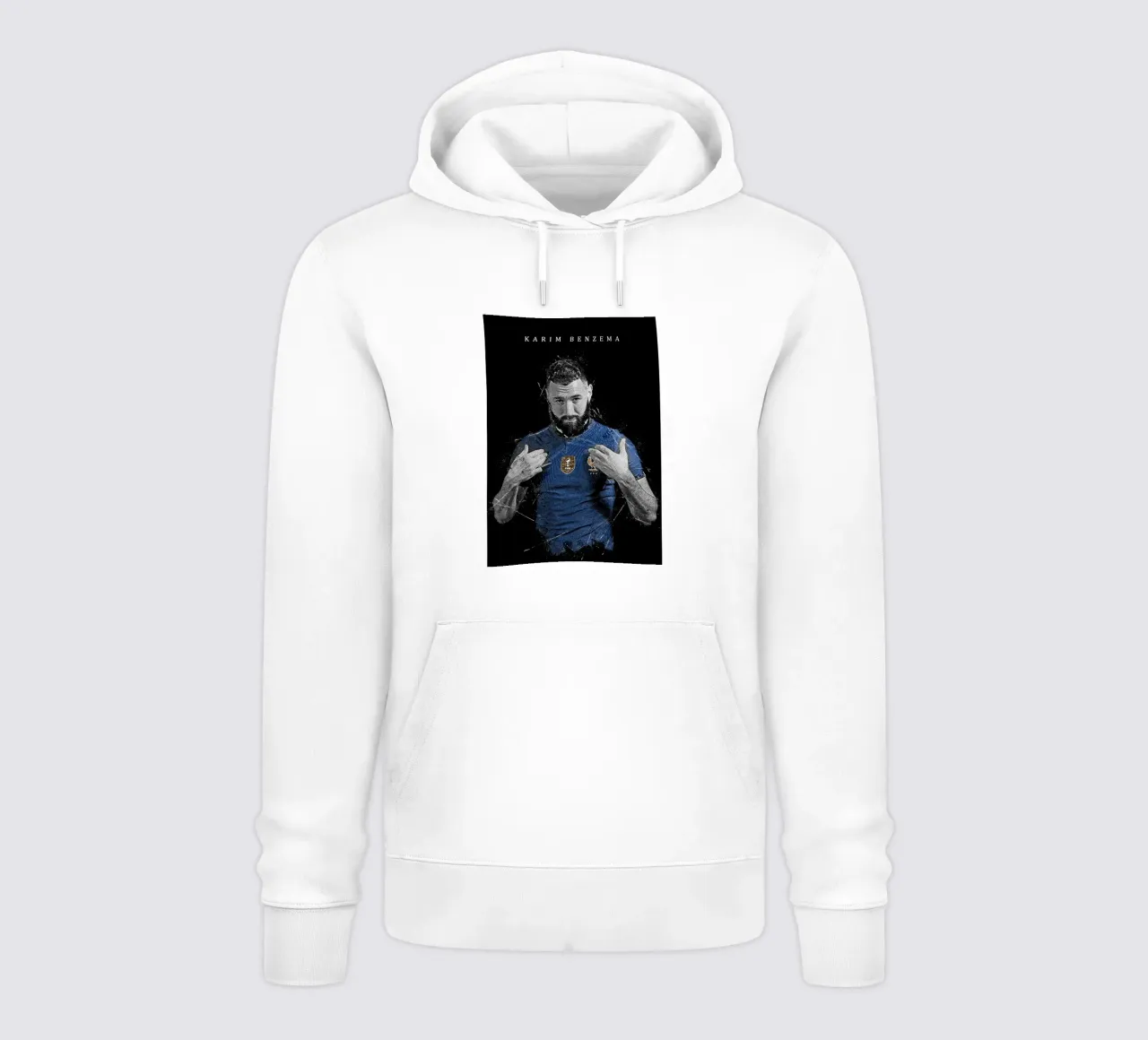 Karim Benzema 1 felpa con cappuccio da tenten