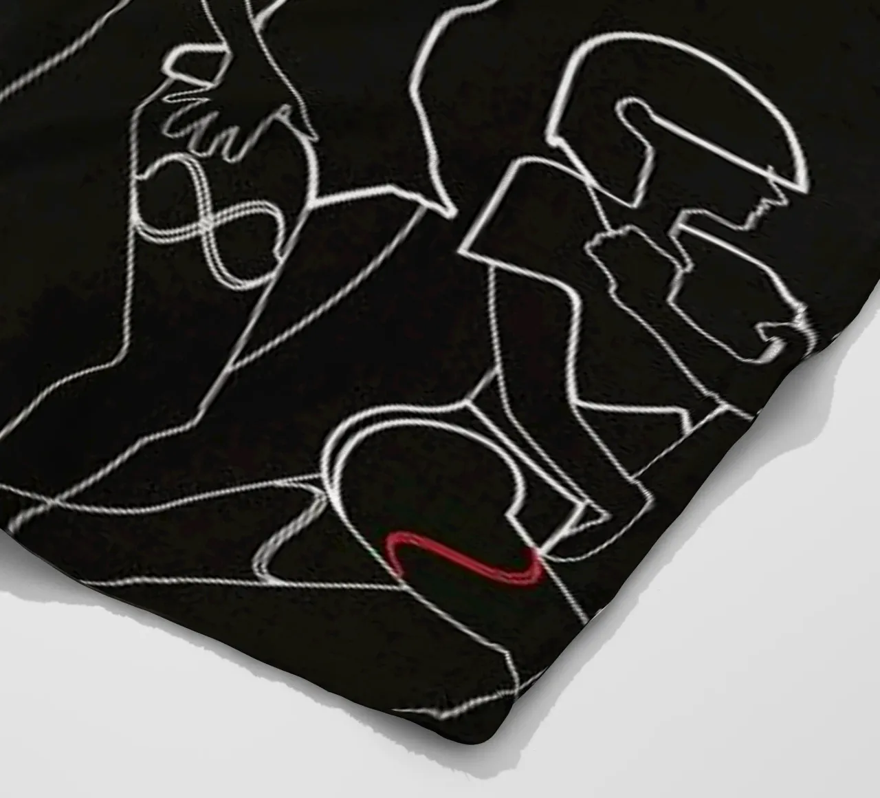 Chicago fleece blanket by Fräulein Fisher