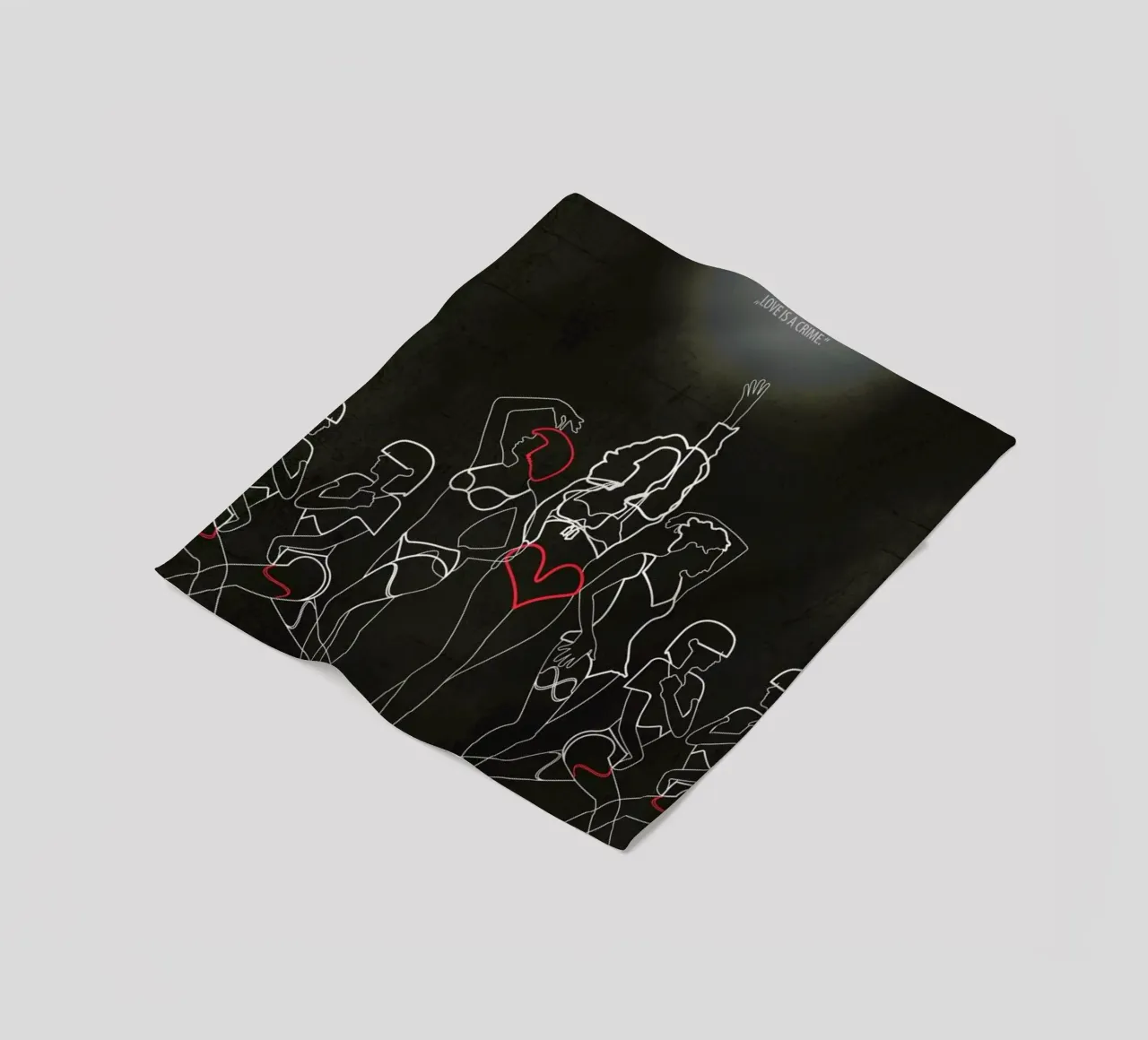 Chicago fleece blanket by Fräulein Fisher