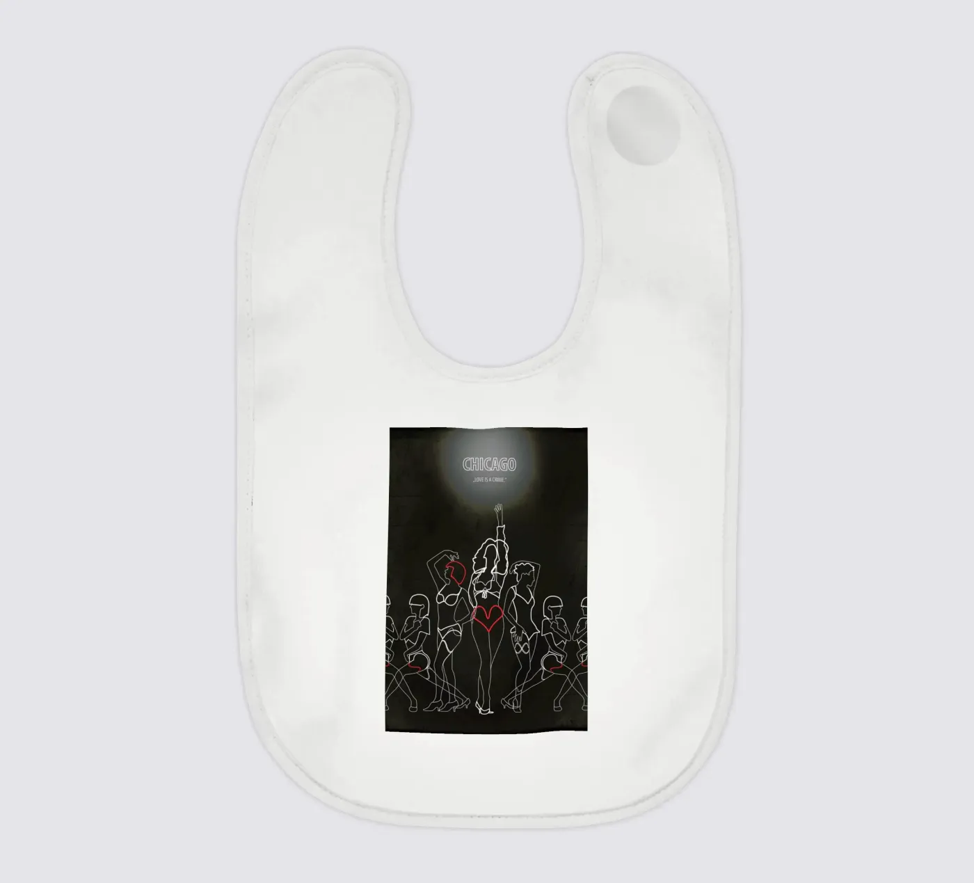 Chicago Babylätzchen von Fräulein Fisher