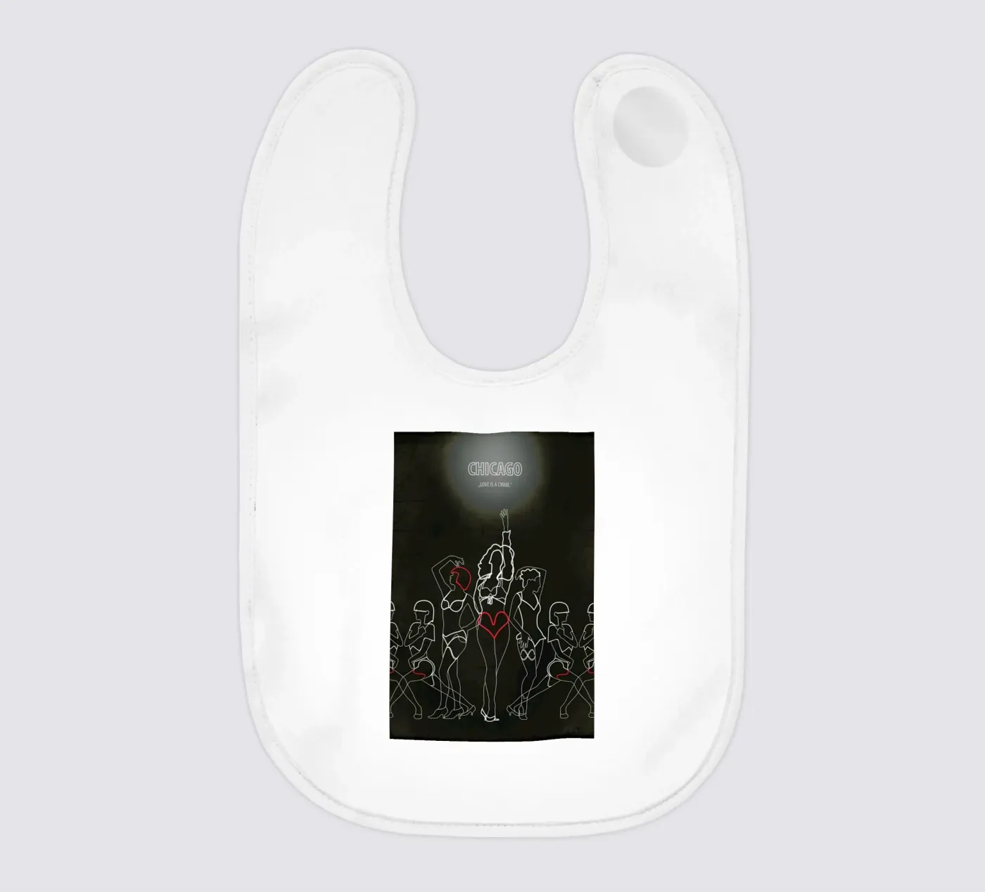 Chicago Babylätzchen von Fräulein Fisher