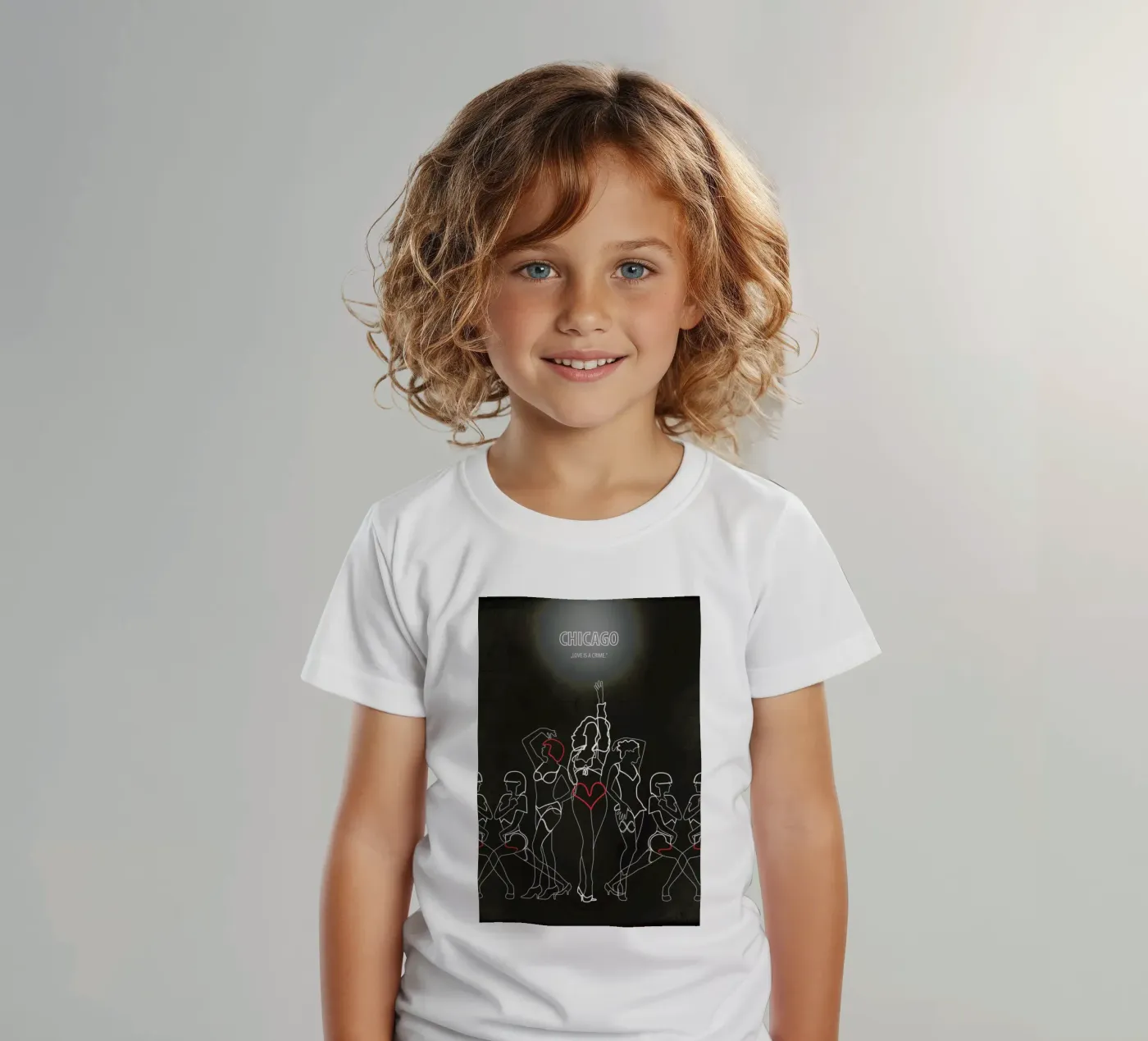 Chicago kinder t-shirt van Fräulein Fisher