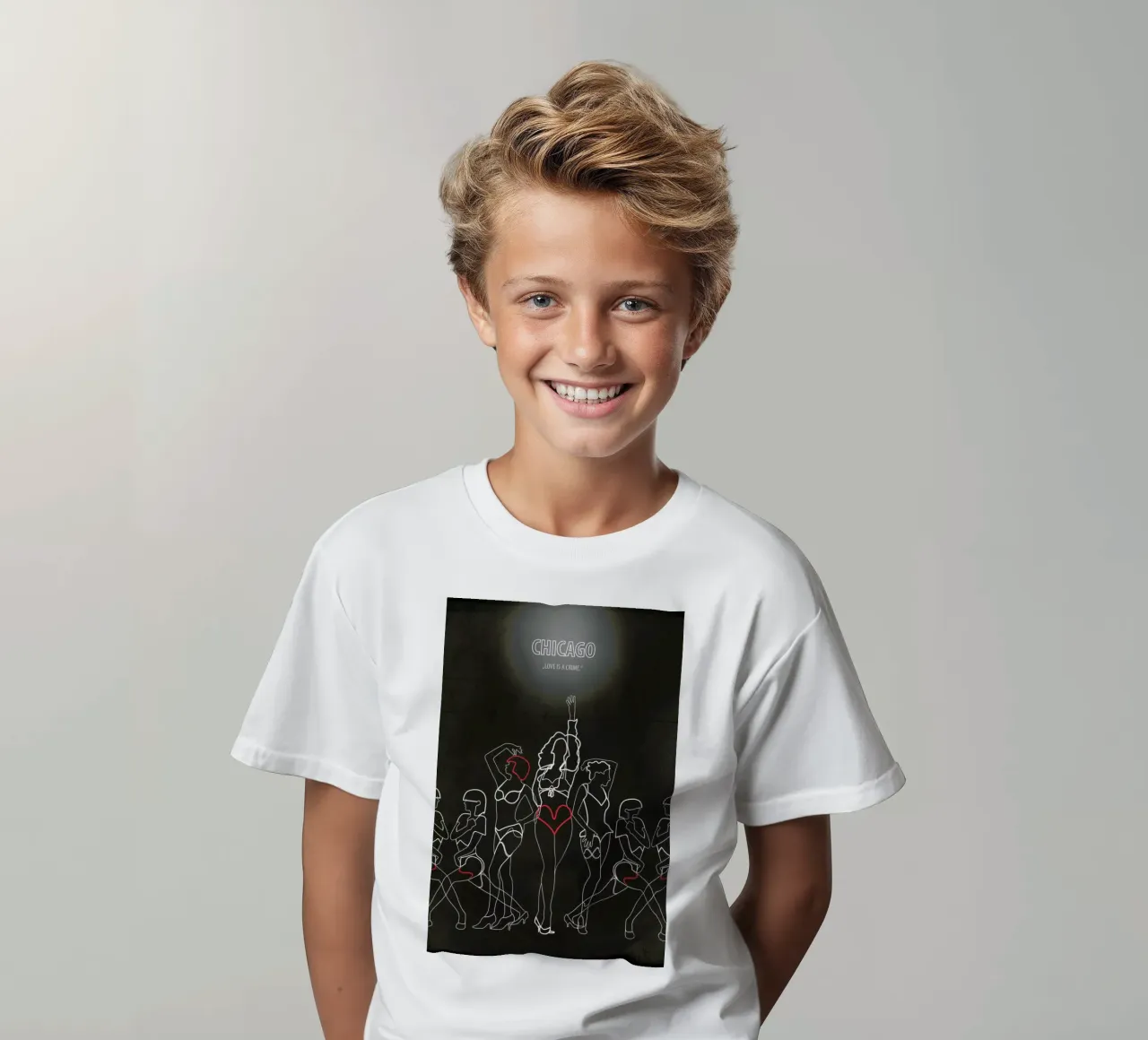 Chicago t-shirt bambini da Fräulein Fisher