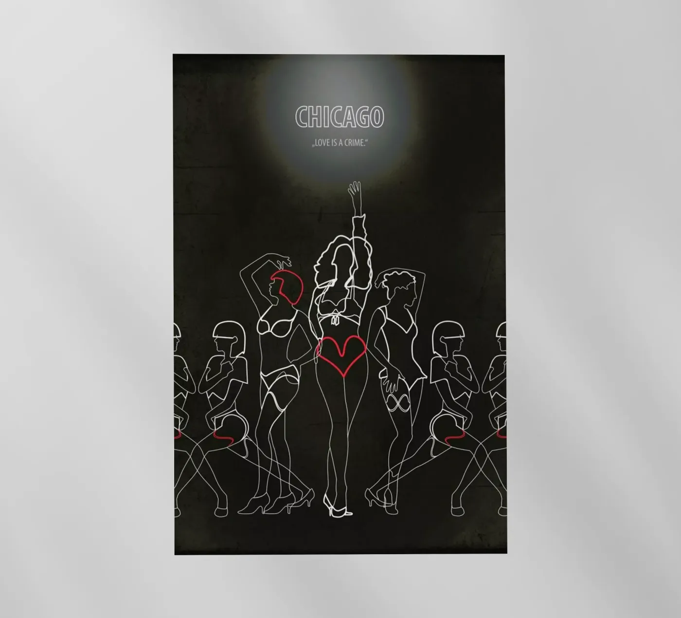 Chicago backlit folie van Fräulein Fisher