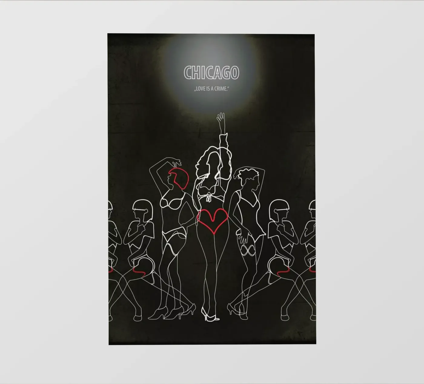 Chicago backlit folie van Fräulein Fisher