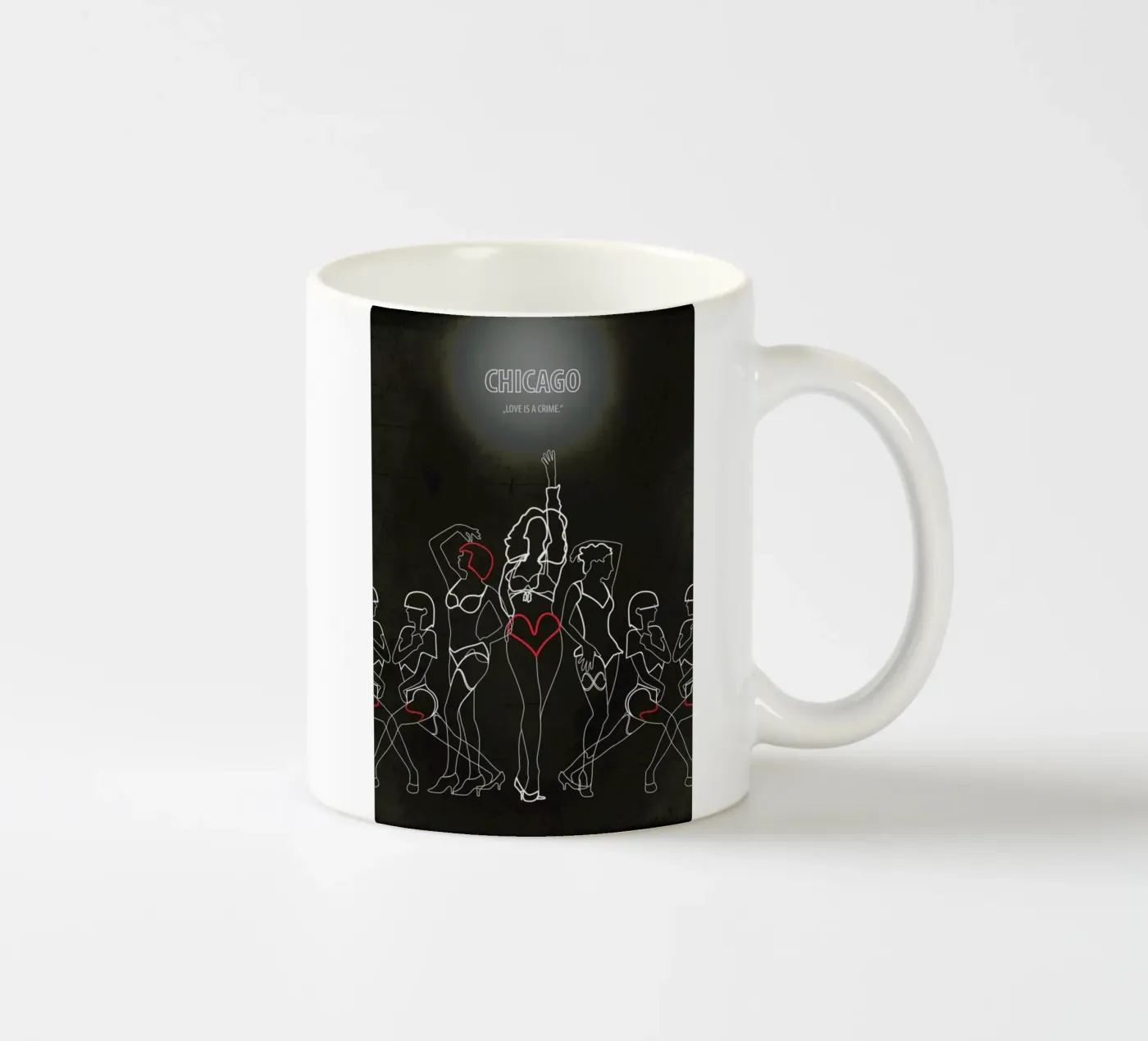 Chicago tazza in ceramica da Fräulein Fisher
