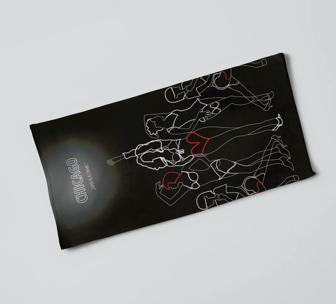 Chicago towel by Fräulein Fisher