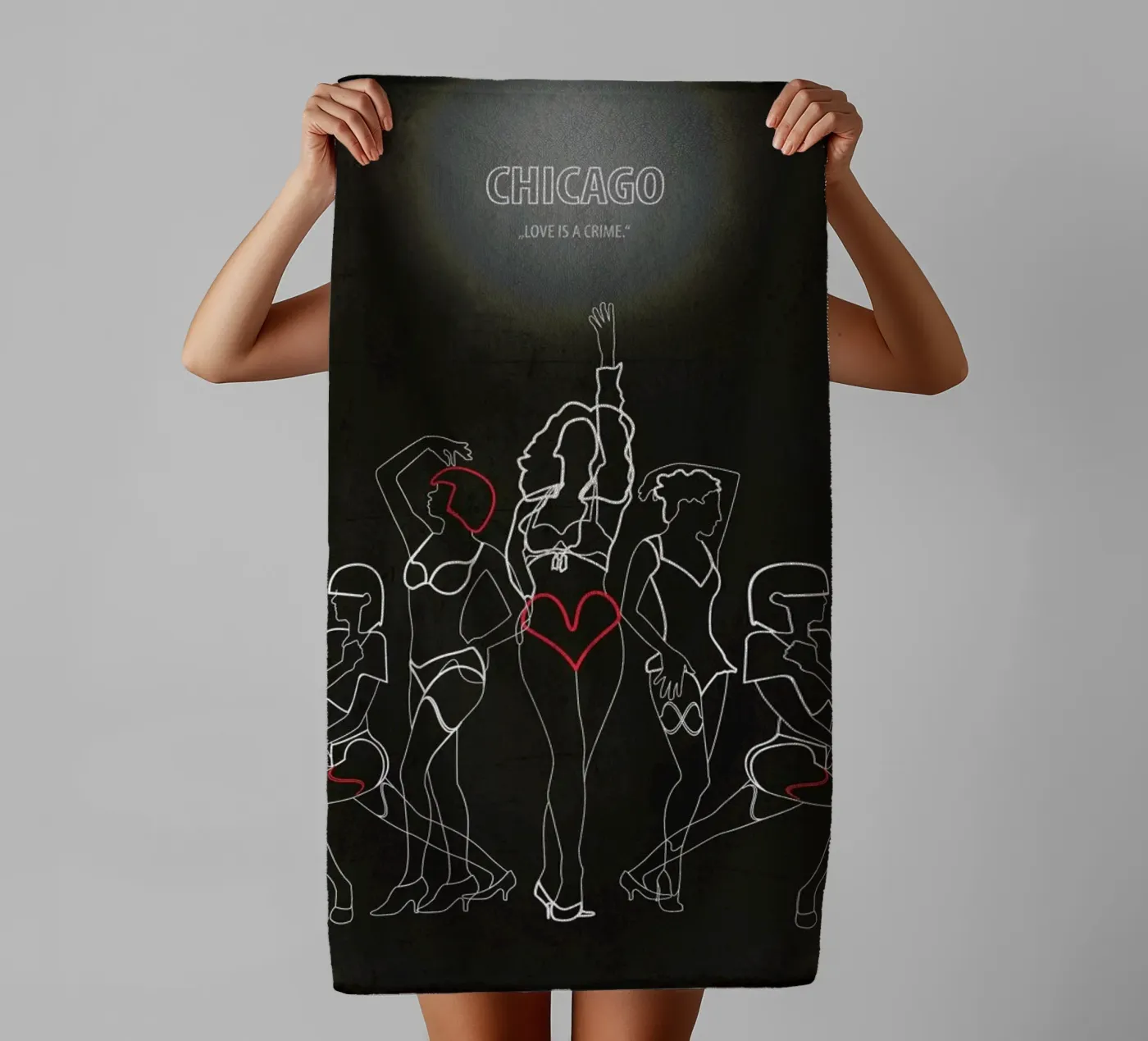 Chicago Handtuch von Fräulein Fisher