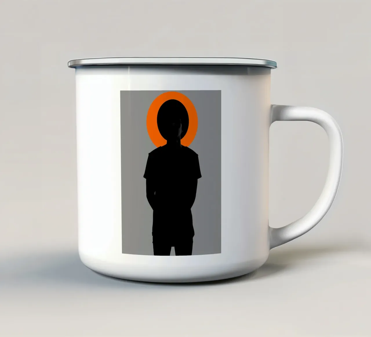 Afro Vitality tazza in smalto da Mathudace Créas