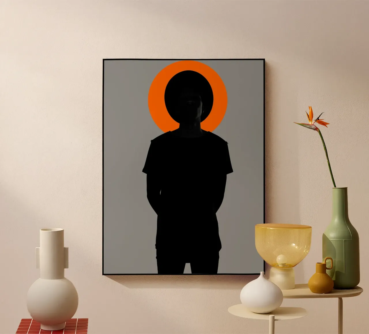 Afro Vitality plexiglass da Mathudace Créas