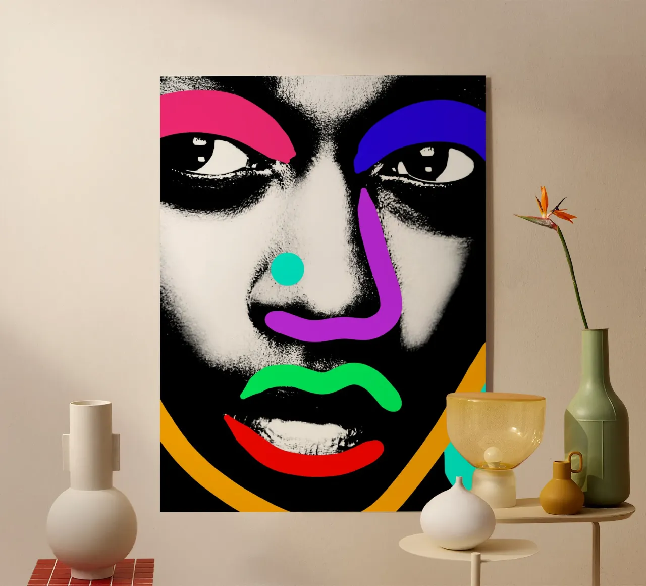 Afro Heights plexiglass da Mathudace Créas