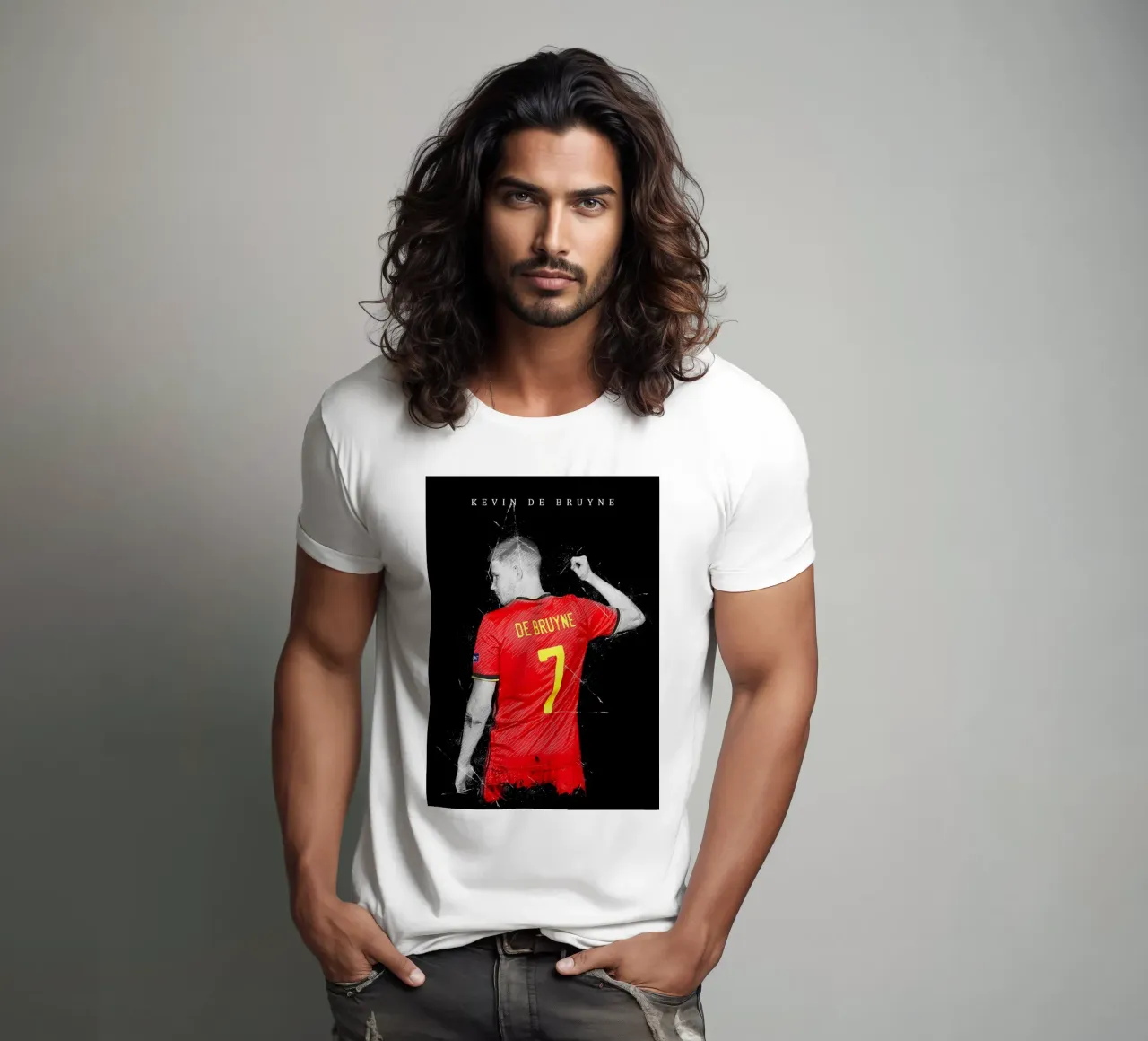 Kevin De Bruyne 1 t-shirt da tenten