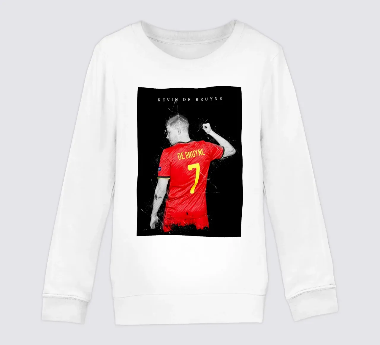 Kevin De Bruyne 1 felpa bambino da tenten