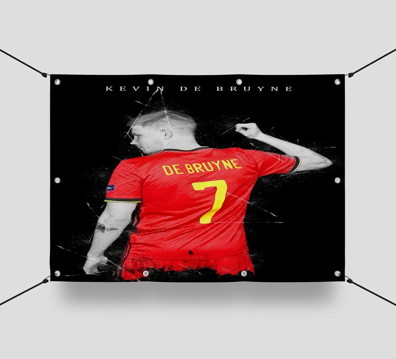 Kevin De Bruyne 1 telo in pvc da tenten