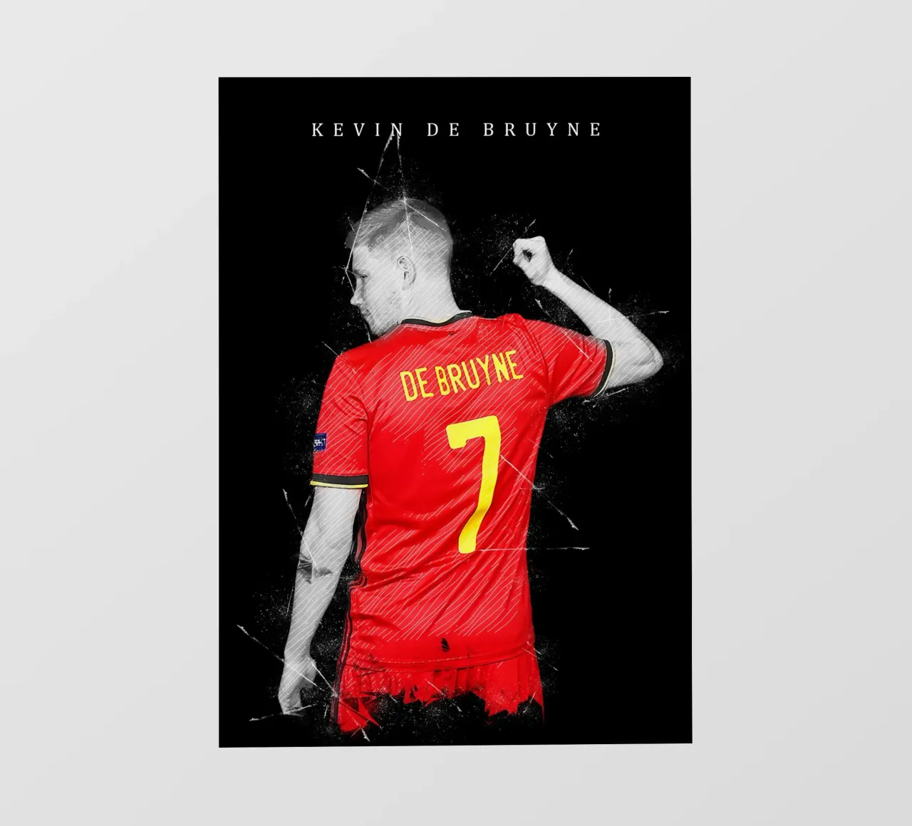 Kevin De Bruyne 1 telo in pvc da tenten