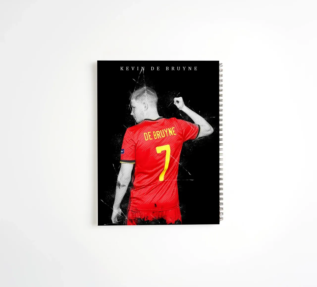 Kevin De Bruyne 1 spiral notebook by tenten