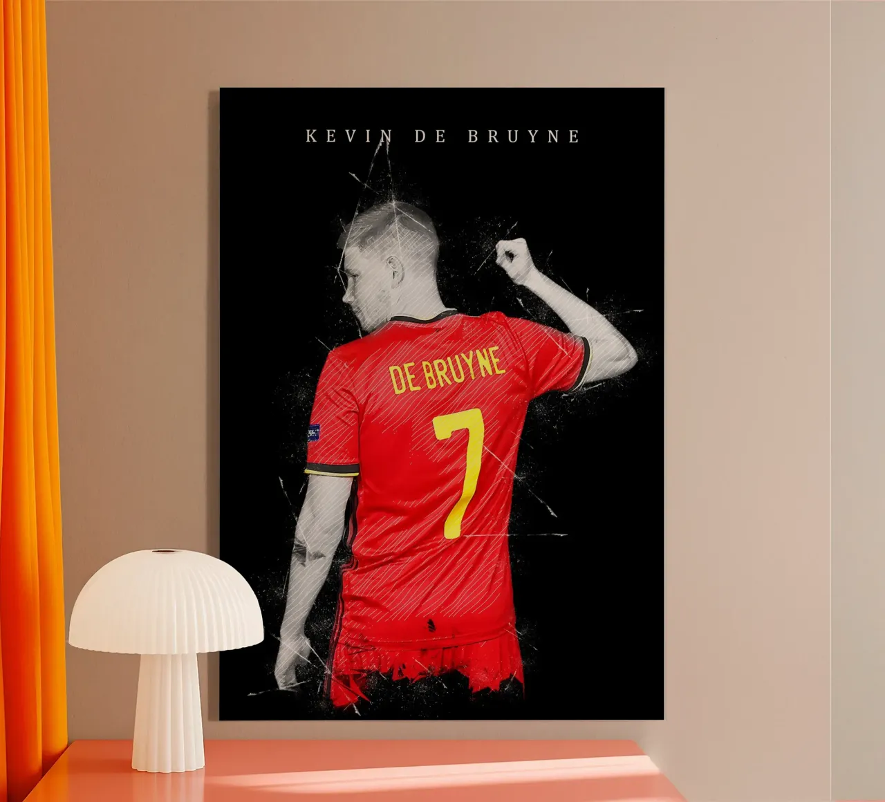 Kevin De Bruyne 1 plexiglass da tenten