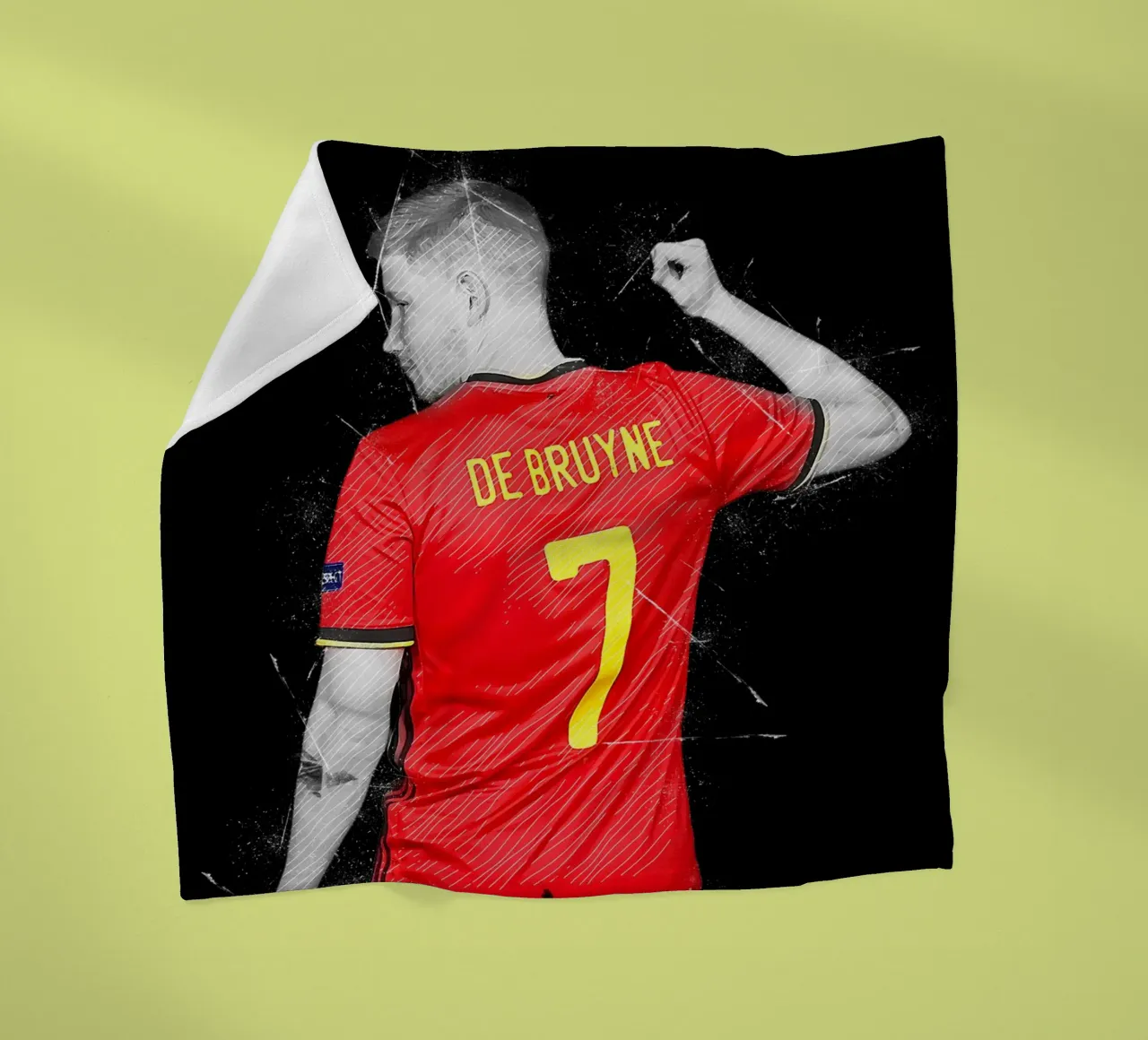 Kevin De Bruyne 1 coperta in pile da tenten